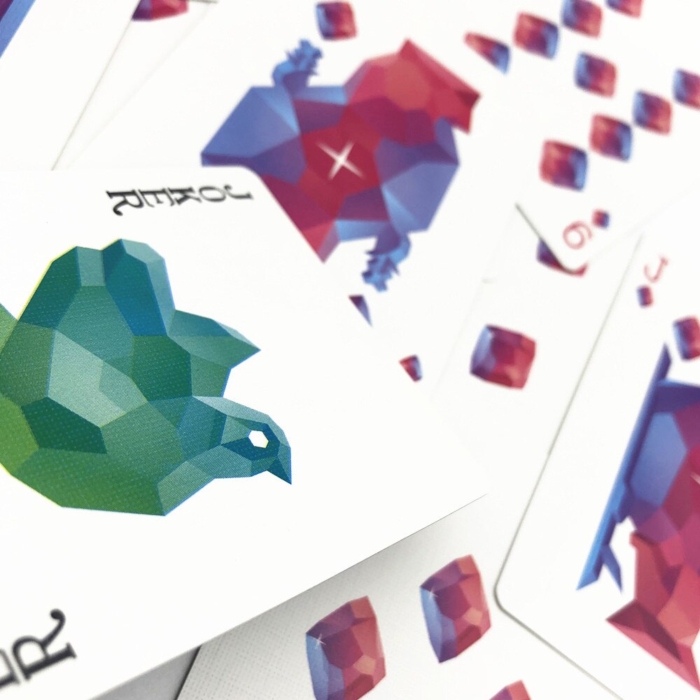 Accessoires poker 0 1 paquet diamond Cartes de poker 54 cartes