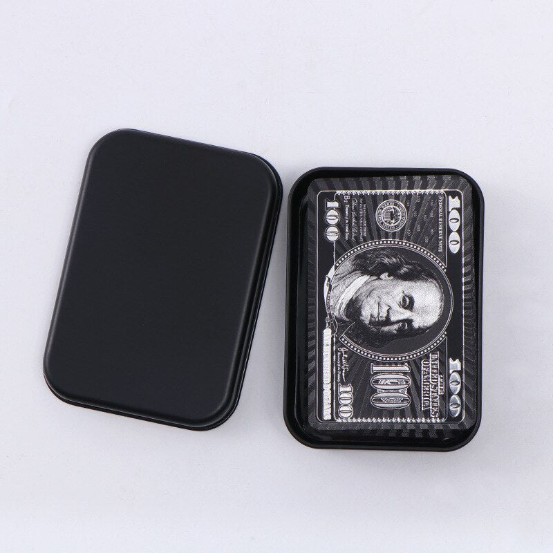 Accessoires poker 100005406 Cartes de poker dollar en plastique - 54 cartes
