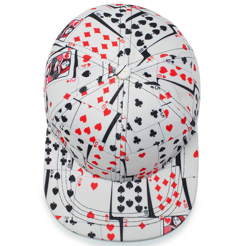 Accessoires poker Casquette Casquette de Poker <br/> Jeux de cartes