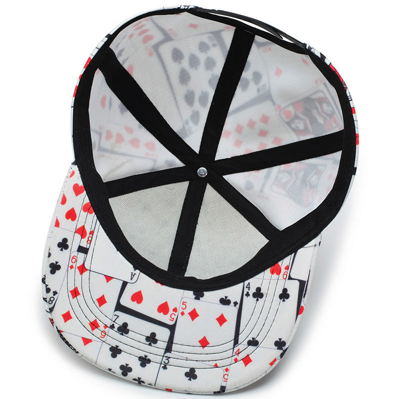 Accessoires poker Casquette Casquette de Poker <br/> Jeux de cartes