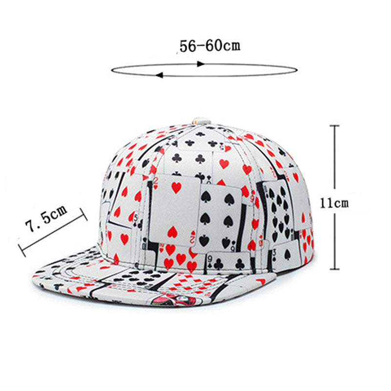 Accessoires poker Casquette Casquette de Poker <br/> Jeux de cartes