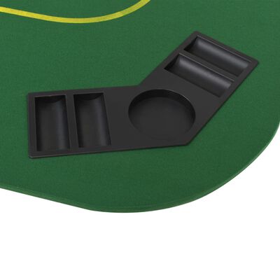 Dessus de table de poker rectangulaire 8 joueurs