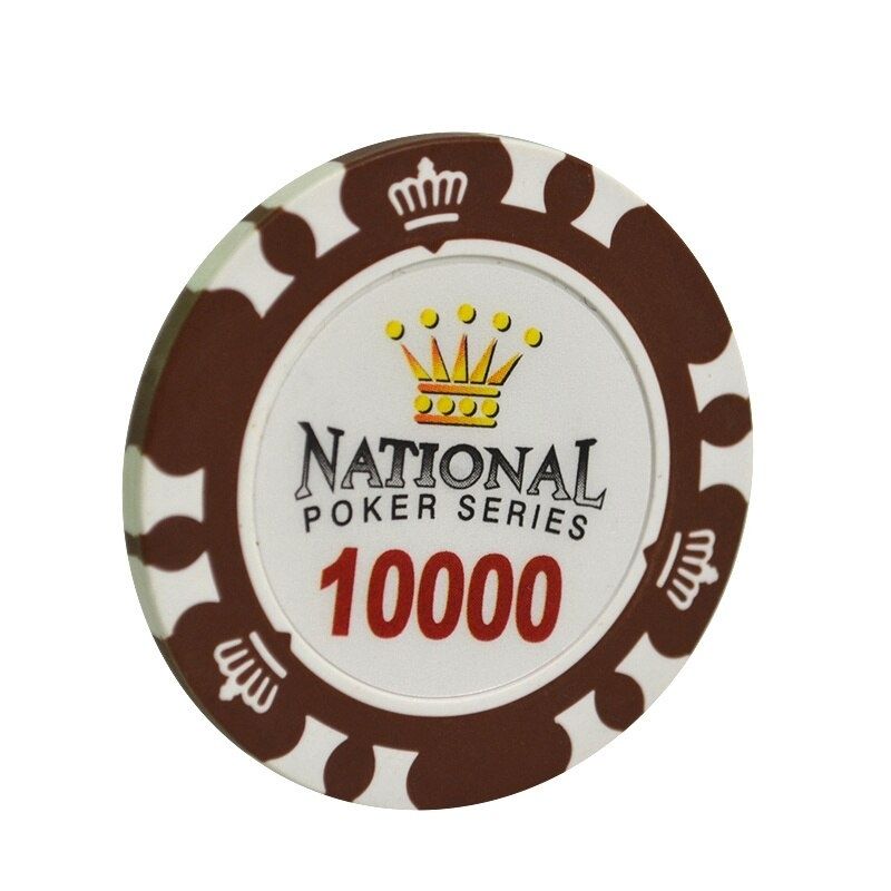Accessoires poker 0 Jeton marron 10 000 jeton de poker casino royal