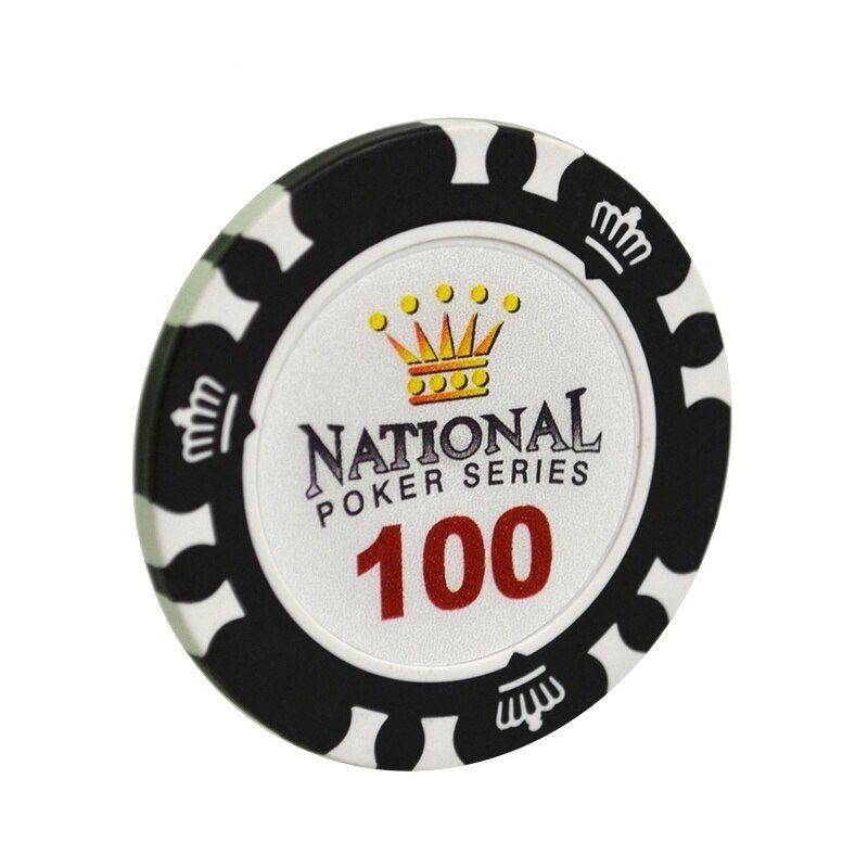 Accessoires poker 0 Jeton noir 100 jeton de poker casino royal