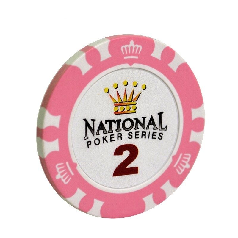 Accessoires poker 0 Jeton rose 2 jeton de poker casino royal