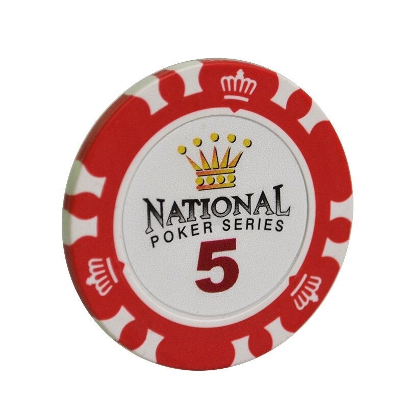 Accessoires poker 0 Jeton rouge 5 jeton de poker casino royal