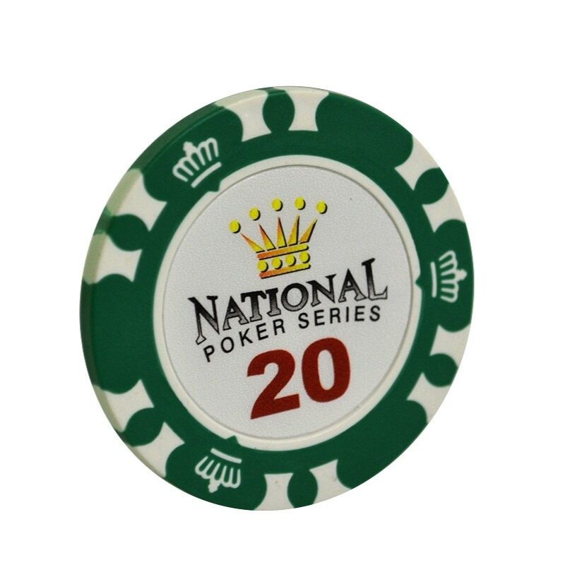 Accessoires poker 0 Jeton vert 20 jeton de poker casino royal