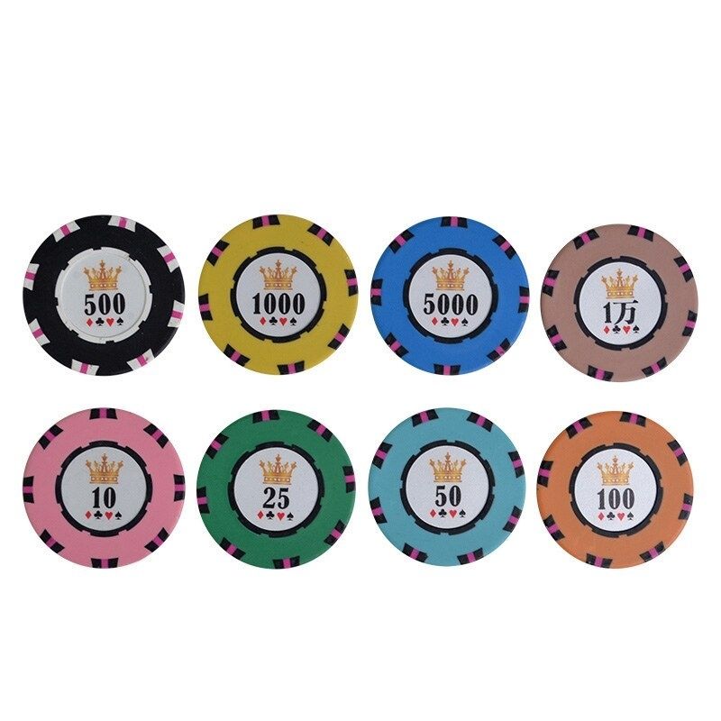Accessoires poker 0 Jeton de poker en argile