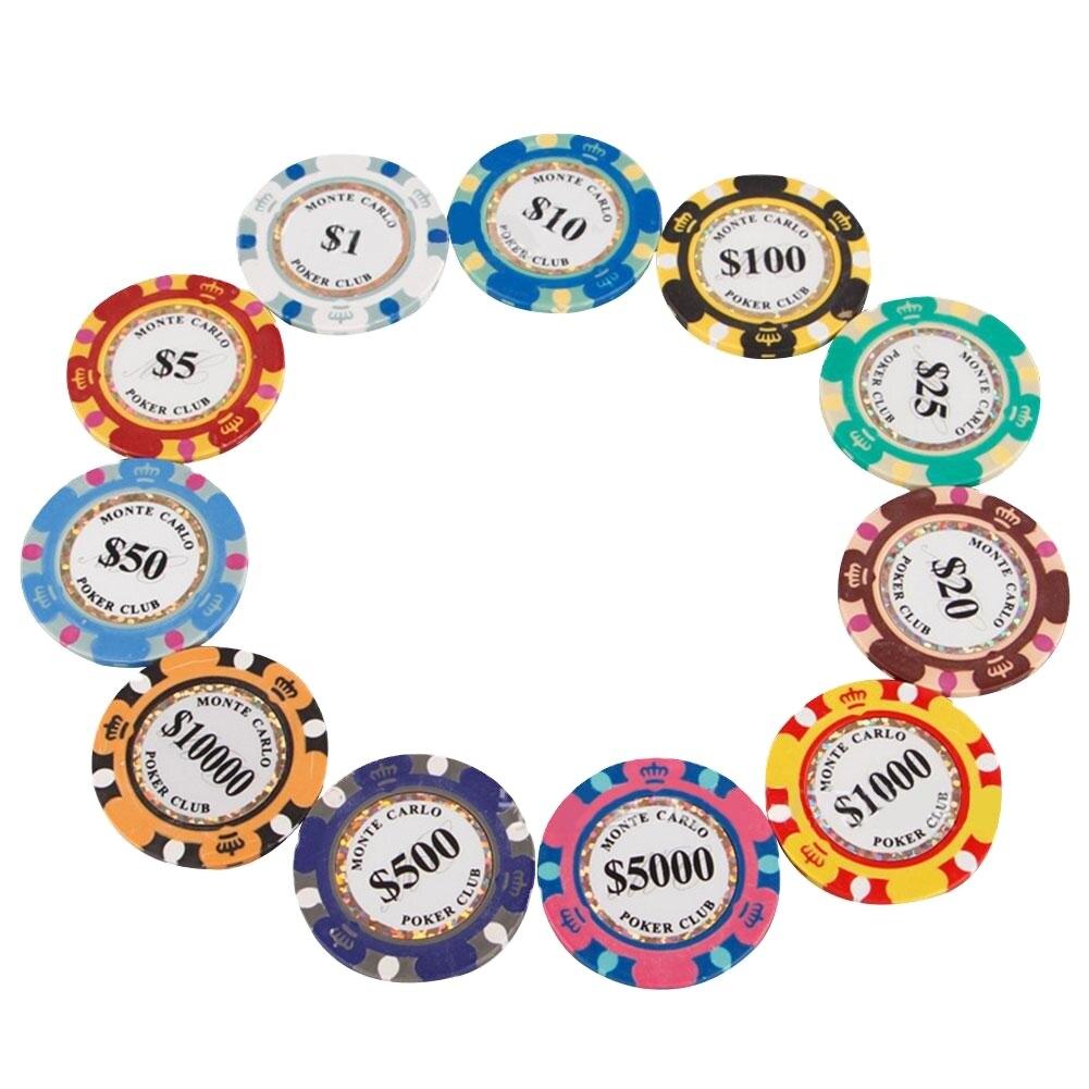 Accessoires poker 0 Jetons de poker cash game