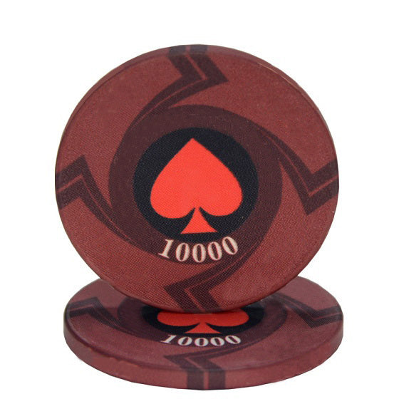 Accessoires poker 0 25 Jetons Ept marron Jetons de poker ept