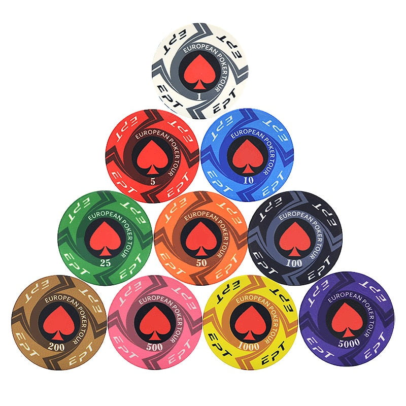 Accessoires poker 0 Jetons de poker ept
