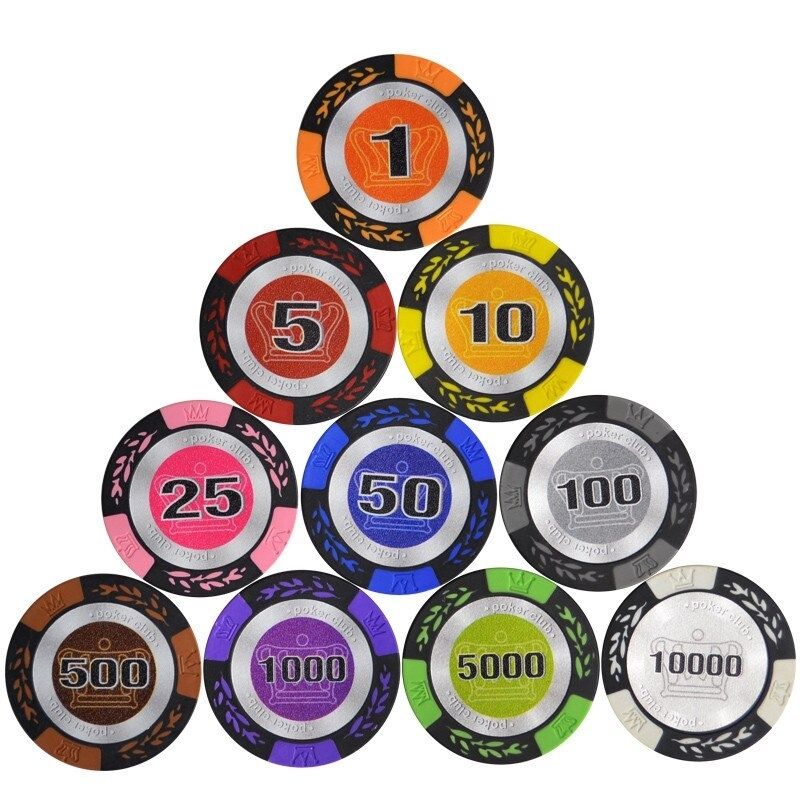 Accessoires poker 0 Jetons poker noir