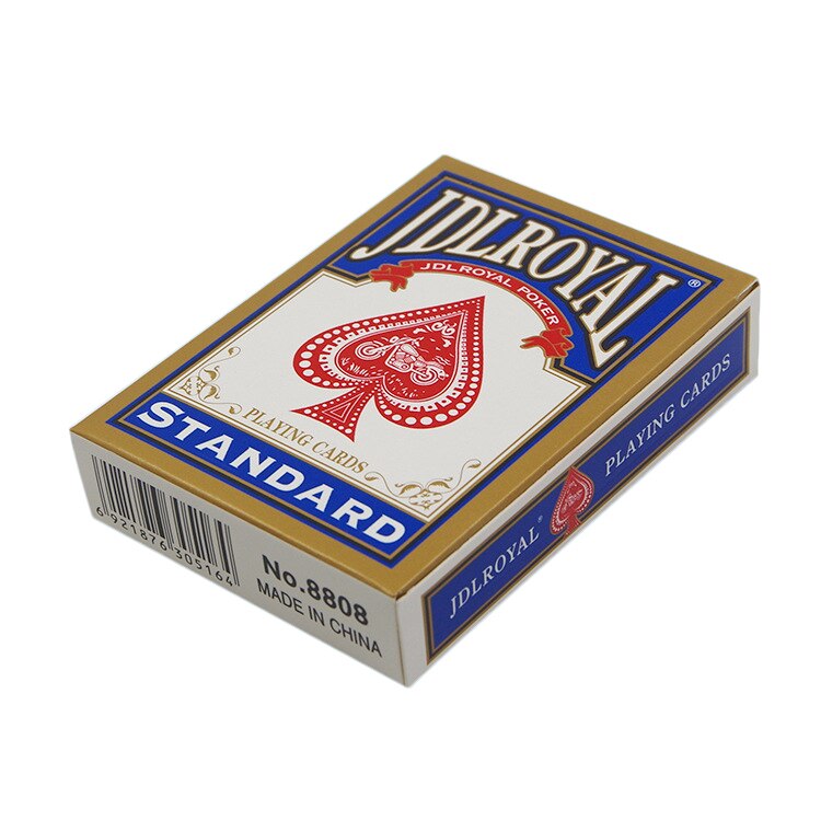 Accessoires poker 100005406 Bleu Jeu de cartes de poker JD Royal