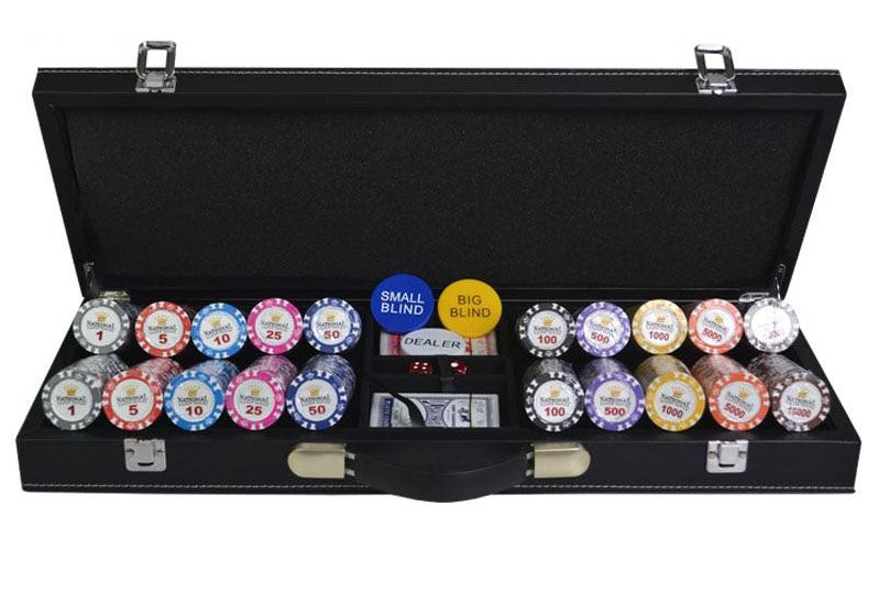 Accessoires poker 0 500 jetons Mallette de poker professionnelle