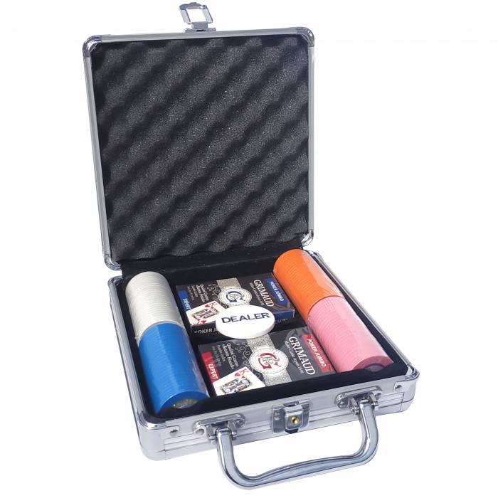 Accessoires poker Mallette Poker<br/>100 Jetons