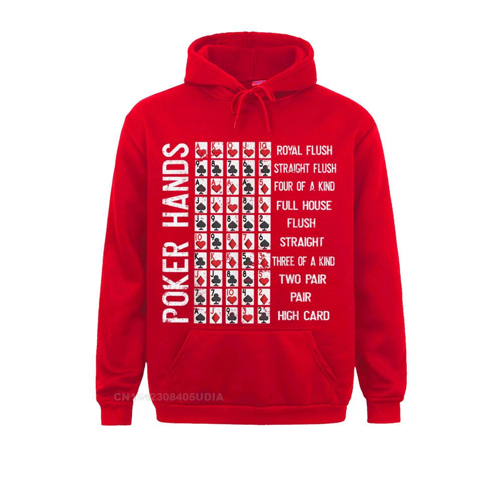 Accessoires poker 0 Red / S Sweat poker