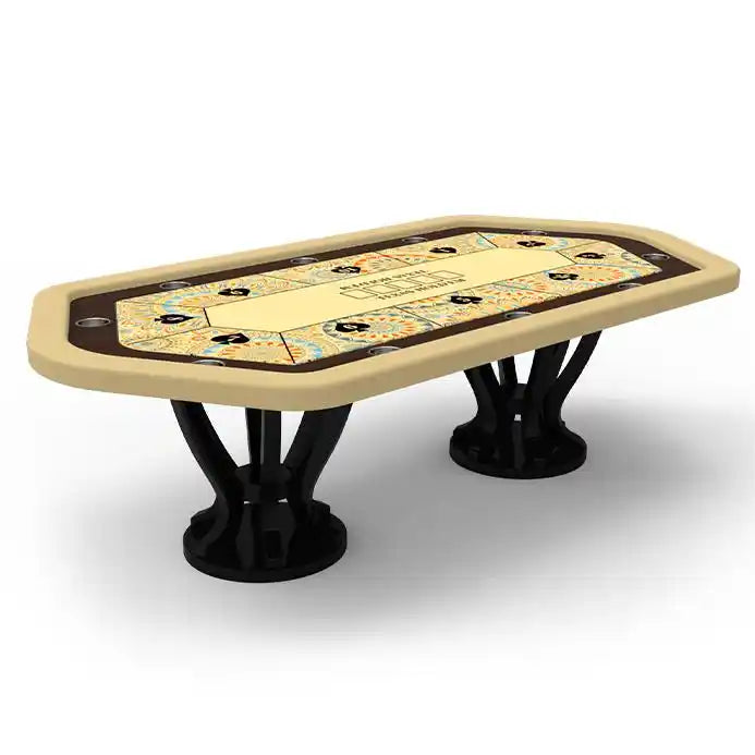 Accessoires poker Table de poker hexagonale