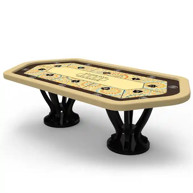 Accessoires poker Table de poker hexagonale