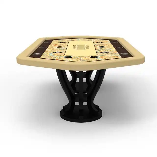 Accessoires poker Table de poker hexagonale