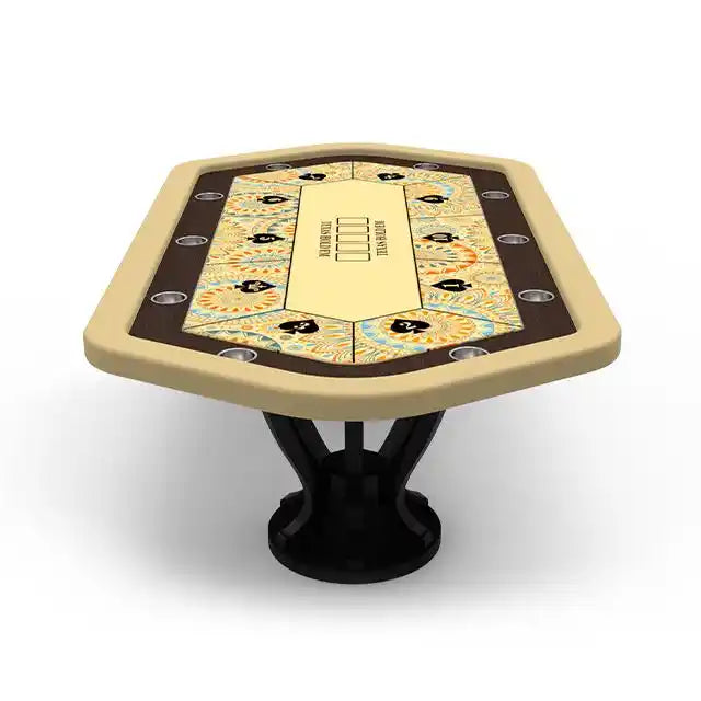 Accessoires poker Table de poker hexagonale