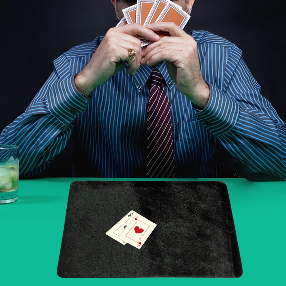 Accessoires poker 0 Tapis de poker noir