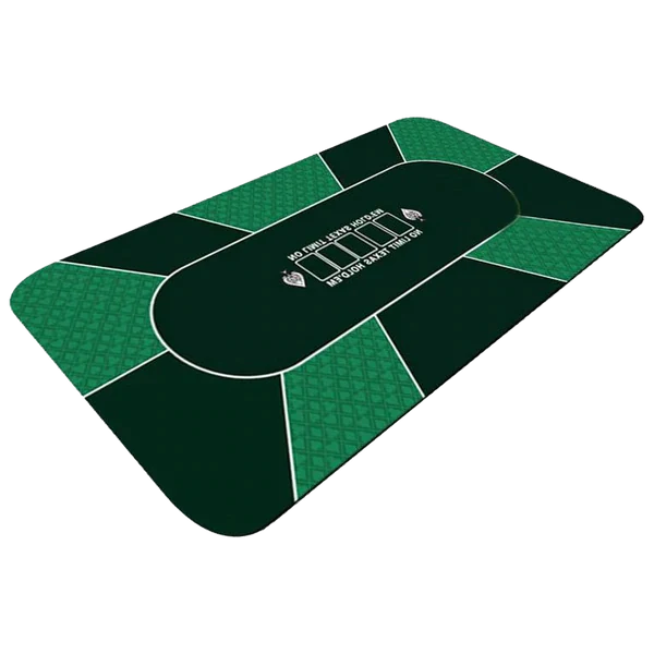 Accessoires poker 0 Tapis Vert Tapis de poker xxl