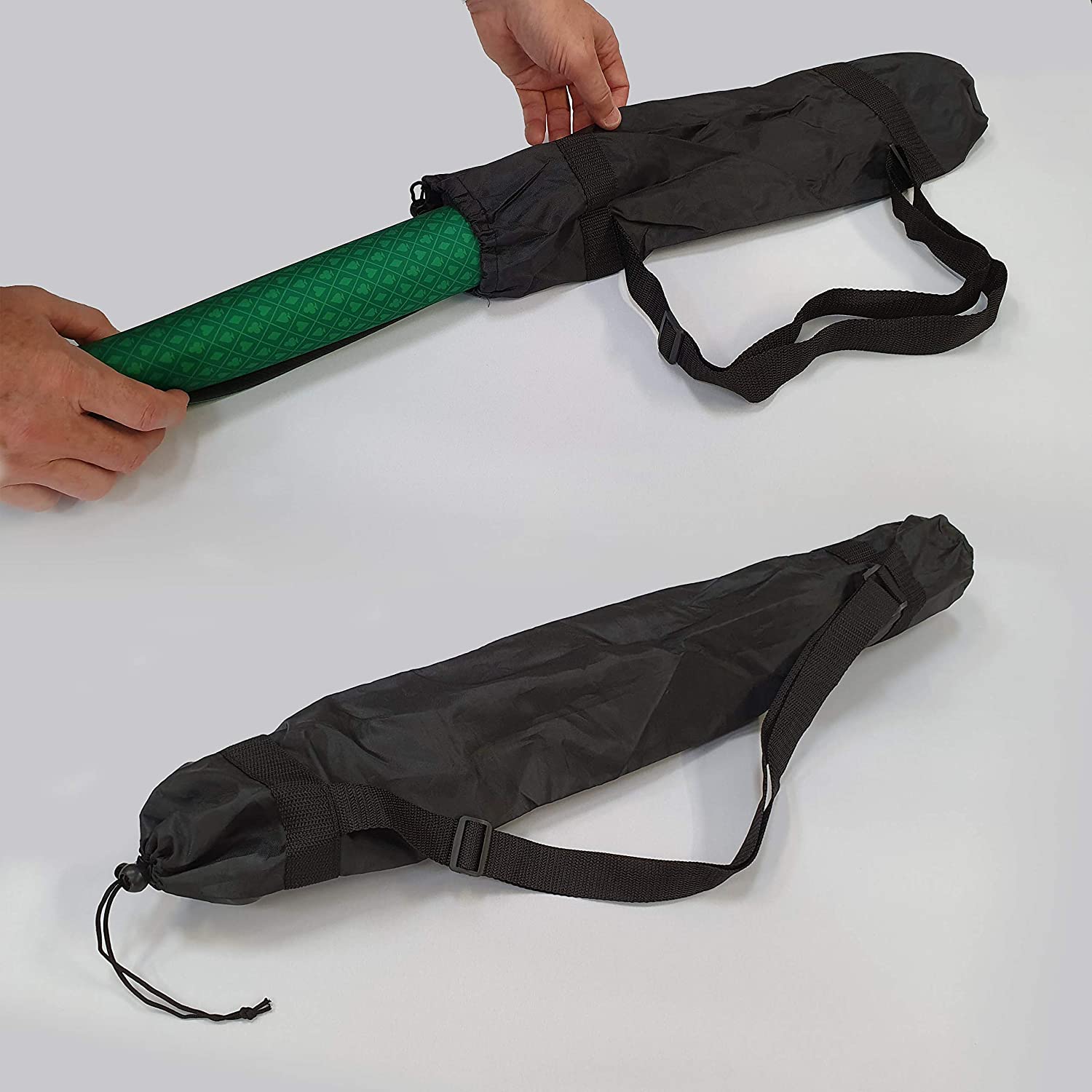 Accessoires poker Tapis Poker<br/>Ovale rouge